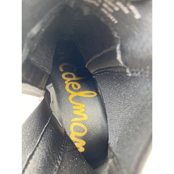 Sam Edelman Girls size 4 Laguna Mini Boots Soft Silver Leather zip up boots - Picture 9 of 13